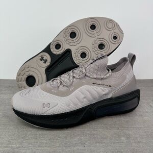 Under Armour HOVR Phantom 4 Sneakers Gray/White 3027593-103 Men's Size 11, 13